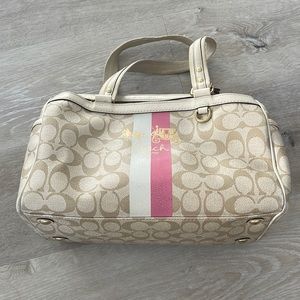 Coach duffel bag style bag